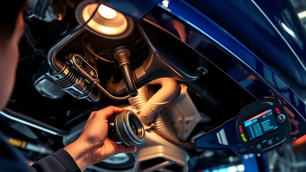 worn clutch and low fluid