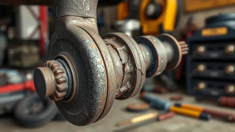 worn knuckle safety hazard