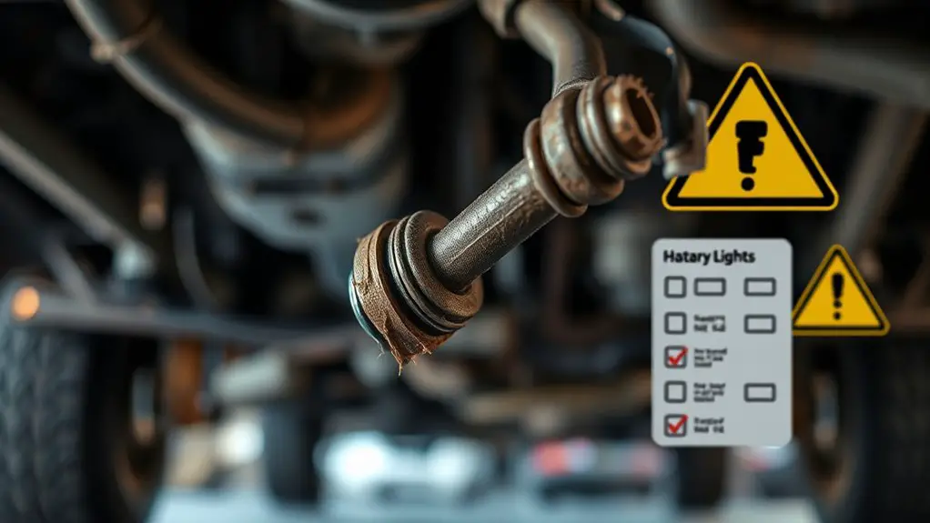 worn tie rod warning signs